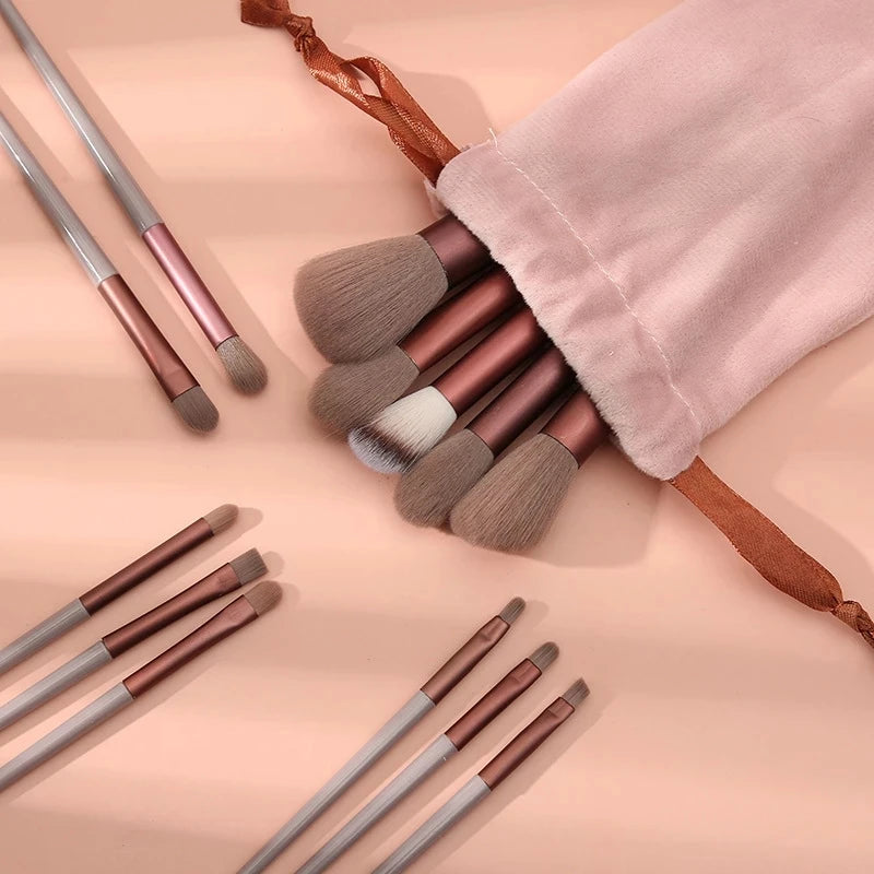 13-Piece Professional Makeup Brush Set